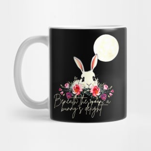 Beneath The Moon,a Bunny's Delight Mug